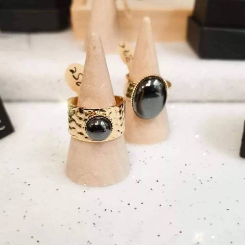 Bague en Hmatite