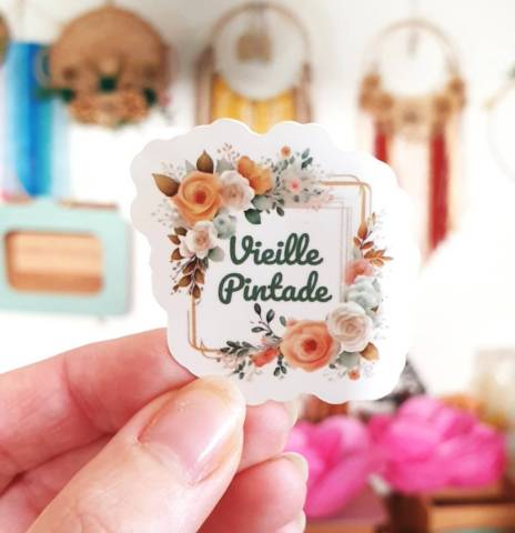 Sticker Vieille Pintade